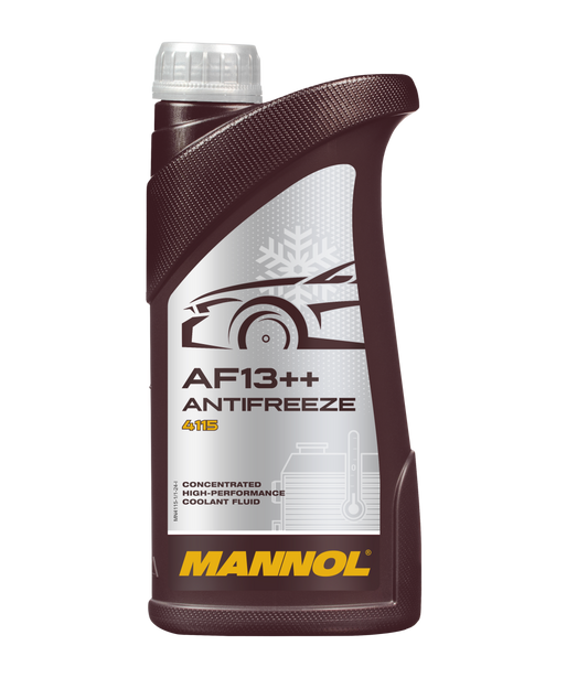 Mannol Antifreeze AF13++ Red Concentrate High-performance 1L - MN4115 Mannol