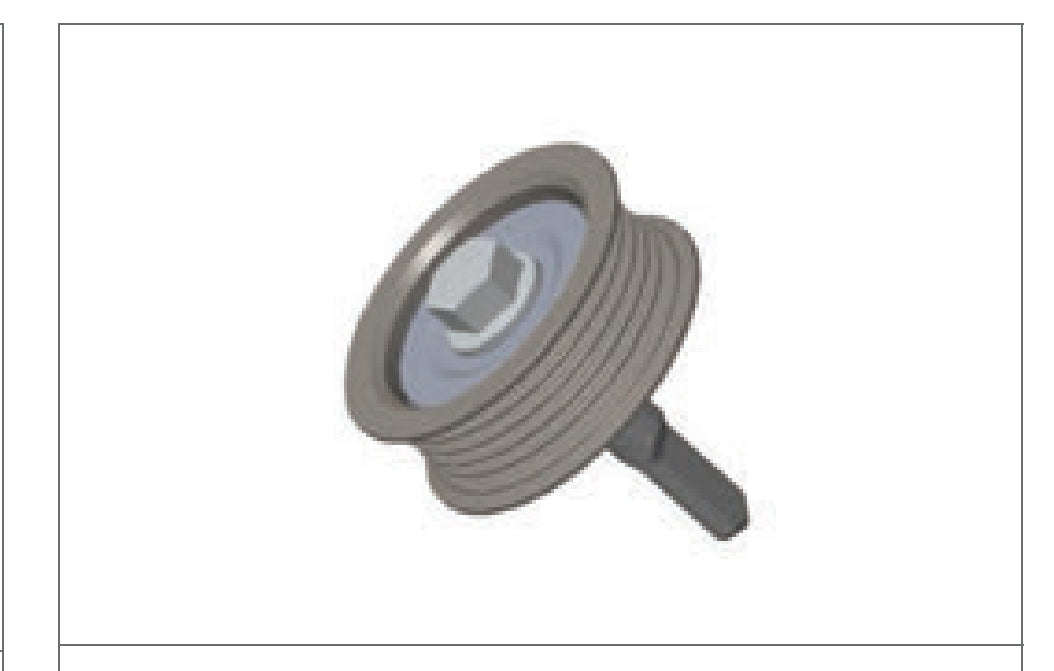 Mahindra KUV100 1.2L 1st Gen Diesel Fan Belt Adjuster Pulley - I96135A4033 Gates