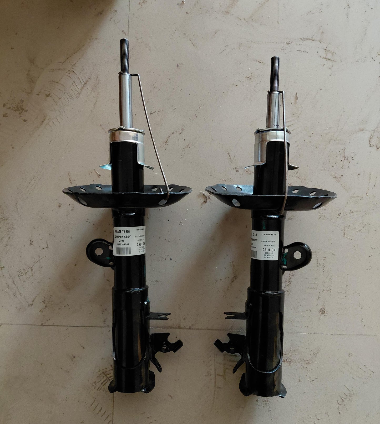 Honda Amaze Type II Front Shock Absorber Right & Left Side Set - SGM0318-102 & SGM0318-103 Mark Xtralife