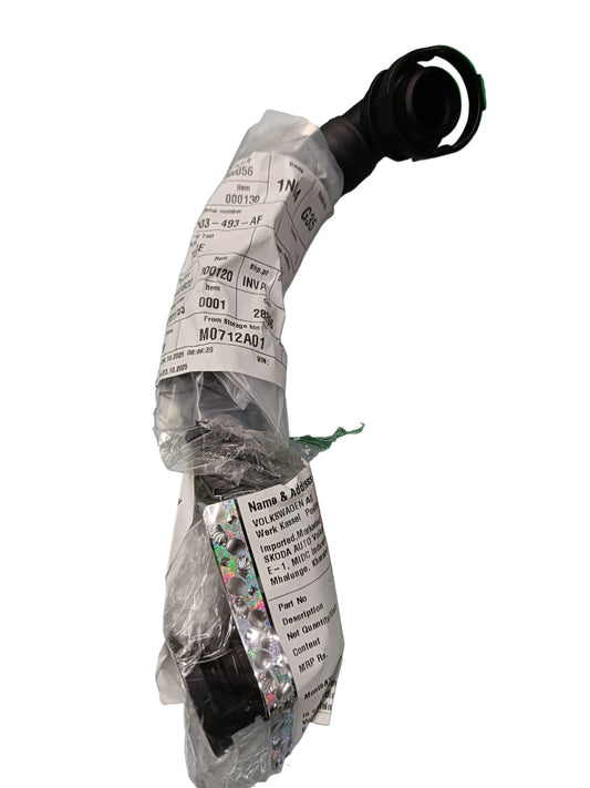 Audi, Skoda, VW Petrol Coolant Pipe - 03L103493AF VW Genuine