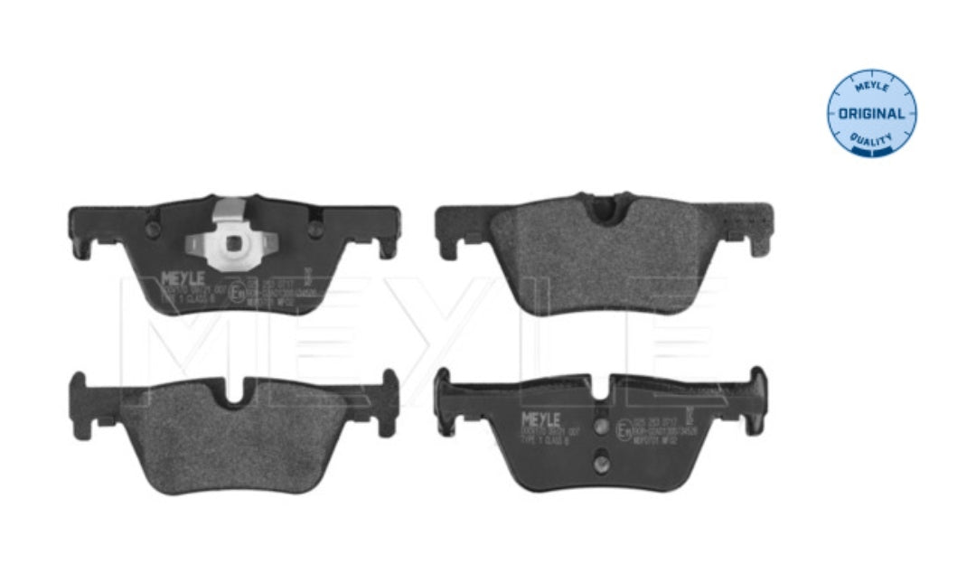 BMW 3 F30, GT F34 - Rear Brake Pads - 0252530717 Meyle Germany