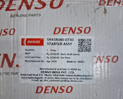 Maruti Suzuki Eeco Self Starter - SR438080-0730 Denso
