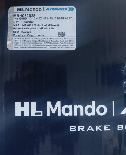 Hyundai i10 Grand, Xcent Brake Booster Assembly - MBH033028 Mando