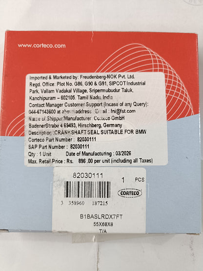 BMW F20, F30, G30, E60, G11, X1 F48, G01, G05 Petrol, LRRR L322 Mini F Series Seal - 82030111 Corteco Germany