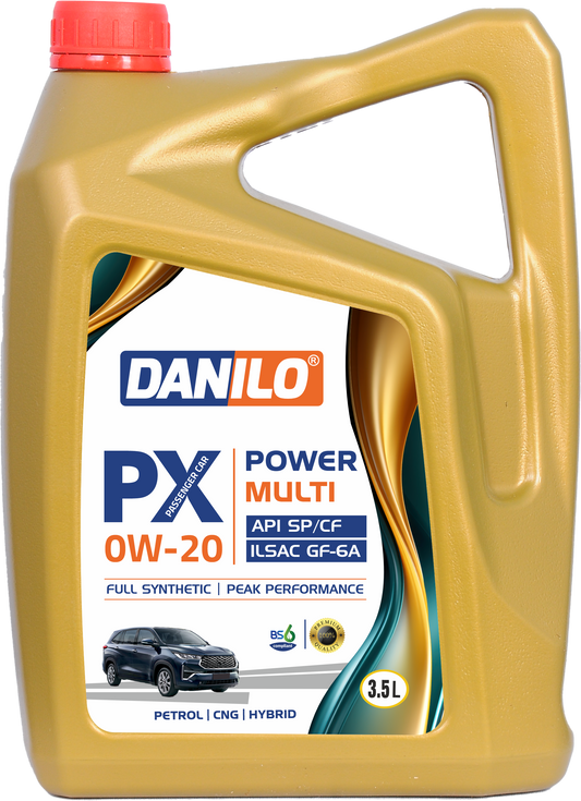 Danilo Full Synthetic API SP/CF 0W-20 Fully Synthetic Engine Oil 3.5 Litres - Danilo Netherlands