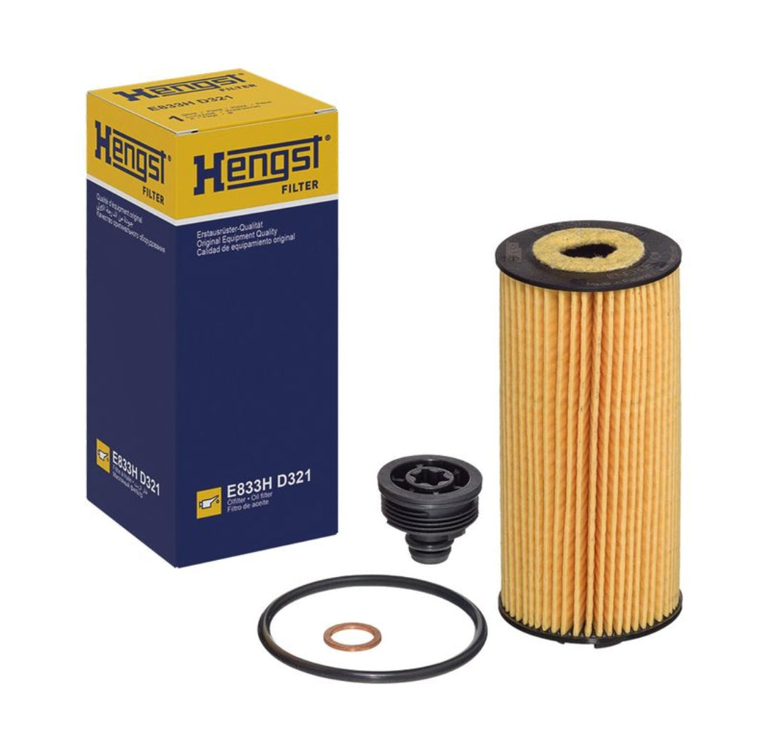 BMW X1 F48, Mini Cooper Oil Filter - E833HD321 Hengst