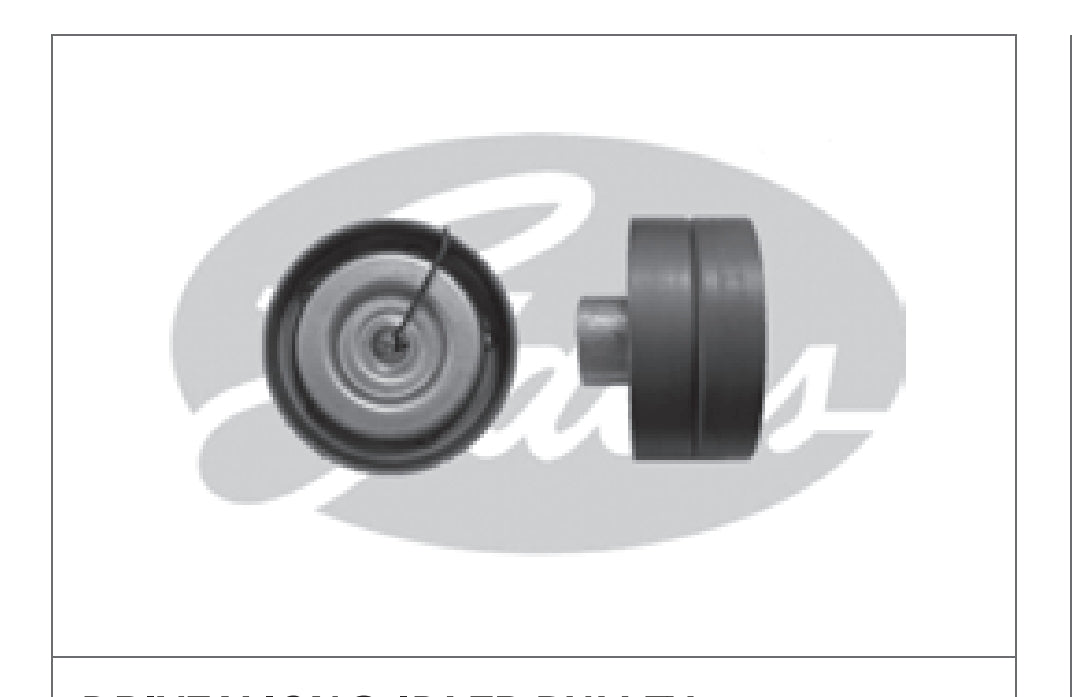 Ford Endeavour 2.2L Diesel Fan Belt Adjuster Pulley - 7803-9636819A Gates