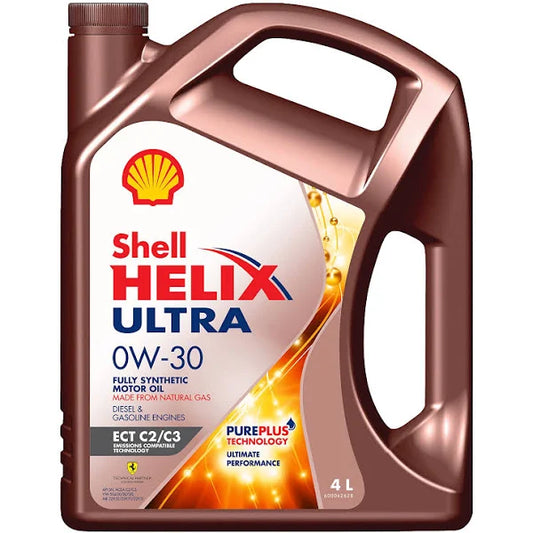 Shell Helix Ultra 0W-30 Fully Synthetic Engine Oil 4L - Shell