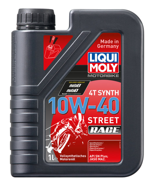 Liqui Moly 4T Synth Motorbike 10W40 Street Race 1L - 20753 Liqui Moly