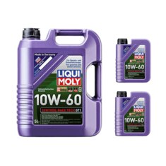 Liqui Moly 10W-60 Synthoil Race Tech GT1 (5+1+1) 7 Litres, German Pack with Scanner - 8908, 8909 Liqui Moly