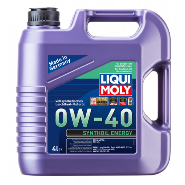 Liqui Moly Synthoil Energy 0W-40 4L - 20101 Liqui Moly