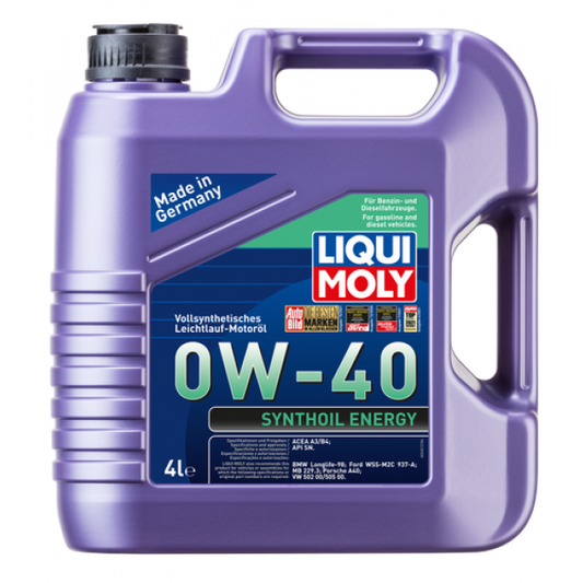 Liqui Moly Synthoil Energy 0W-40 4L - 20101 Liqui Moly