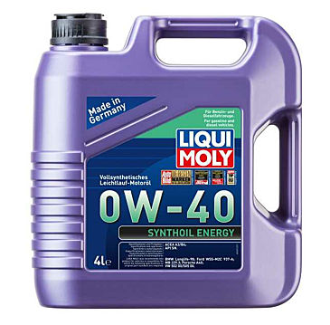 Liqui Moly Synthoil Energy 0W-40 5L (4+1) - Liqui Moly