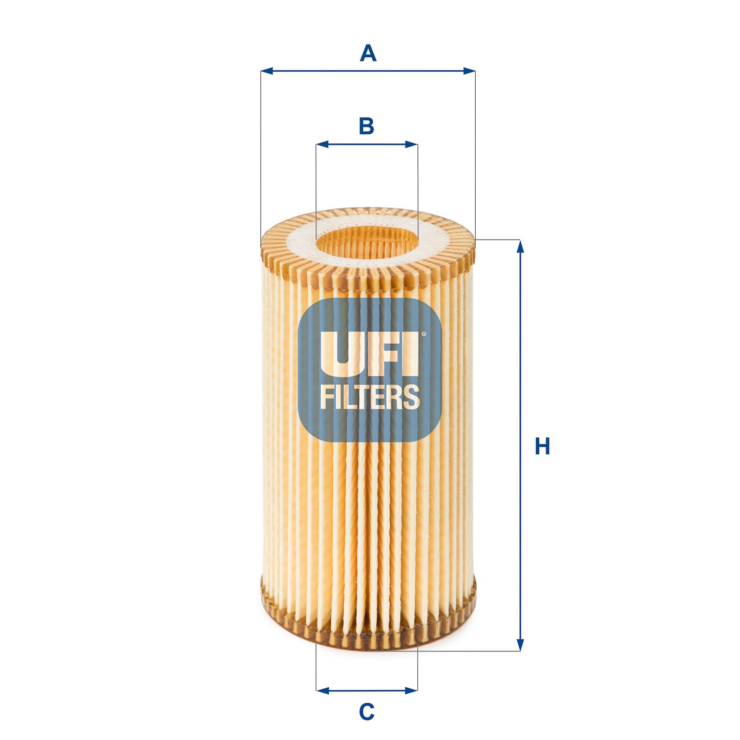 Mercedes A, B, C, E, CLA, GLA Diesel 651 Oil Filter 2515900 - UFI