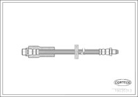 Audi A6 2.7, 3.0 Rear - Corteco Brake Pipe - 19035313