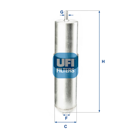 BMW 3 Series E90, X1 E84, X3 F25, X4 F26 - Fuel Filter 31.857.01 - UFI