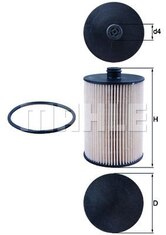 Volvo S60 I, S80 I, II, V70 II, XC70, XC90 I - Mahle Fuel Filter - KX 226D