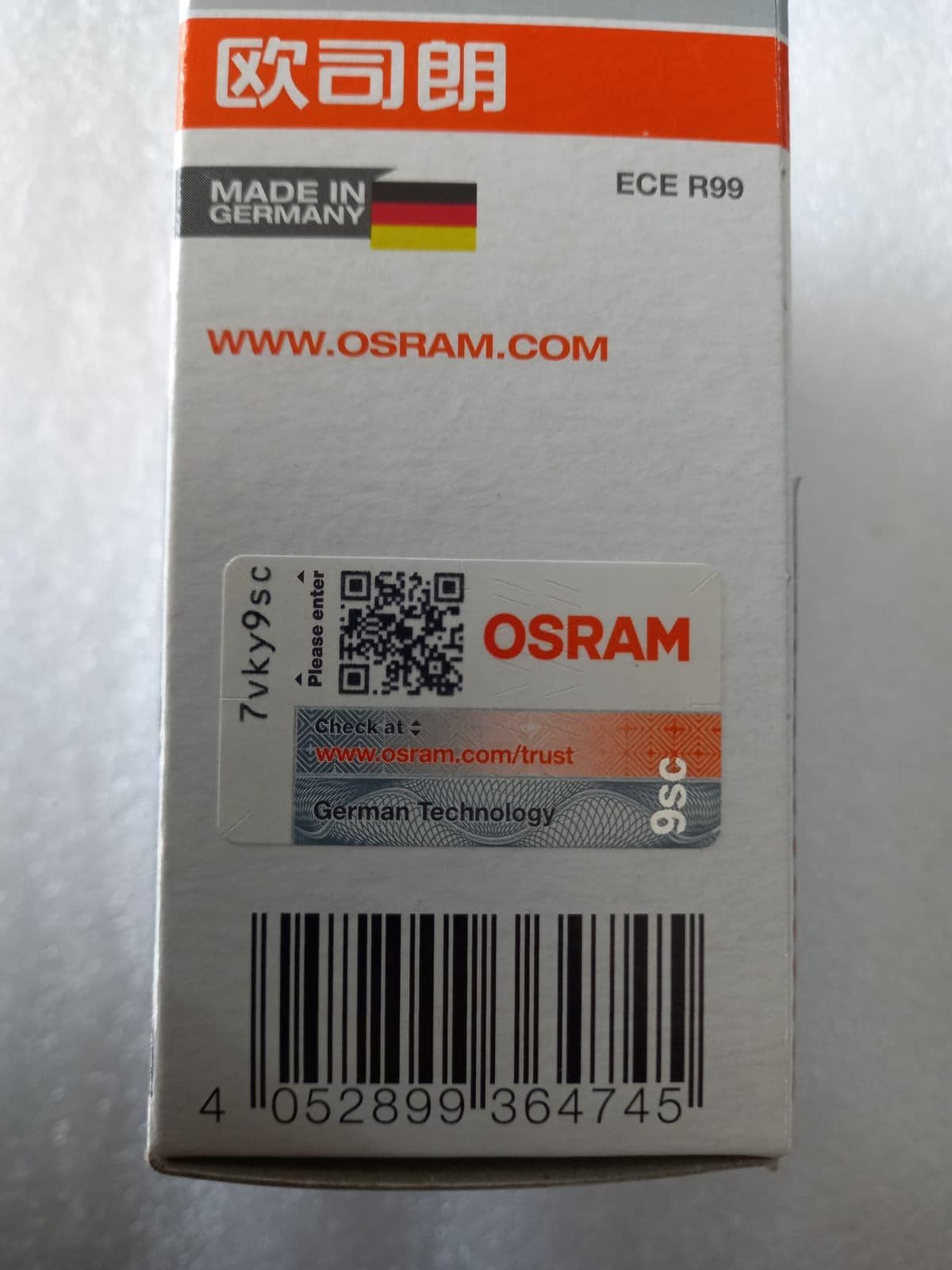 Osram D1S Xenon 35W 12V Classic Xenarc - Head Light Bulb - Osram