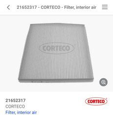 Volvo S60, S80, XC90 Old - Corteco AC Filter - 21652317