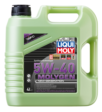 Liqui Moly Molygen 5W-40 4 Litres Manufacturing 04/2024 - 8578 Liqui Moly