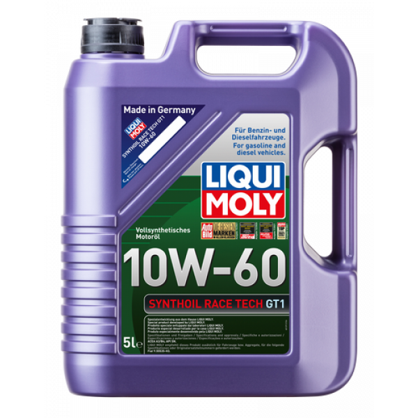 Liqui Moly Synthoil Race Tech 10W-60 5L German Pack with Scanner - 8909 Liqui Moly