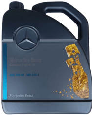 Mercedes 5W-40 5 litres Engine Oil - MB 229.5 - Mercedes