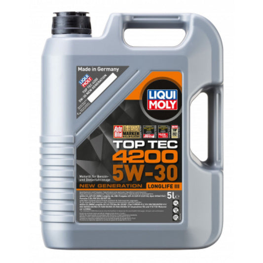 Liqui Moly Top Tec 4200 5W-30 5L German Pack - 8973 Liqui Moly