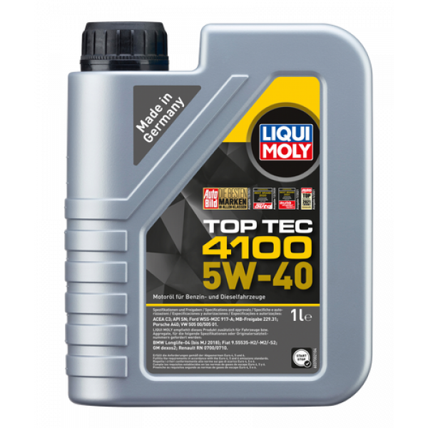 Liqui Moly Top Tec 4100 5W-40 1L - 9510 Liqui Moly