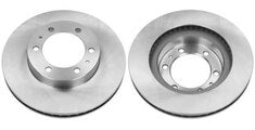 Toyota Fortuner Type II 2012-16 - Front Disc Rotor Set (Set of 2) - Bosch