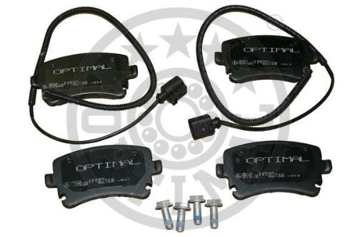 Bentley Continental Convertible 3W_394, VW Phaeton 3D1, 3D2, 3D3, 3D4, 3D5, 3D6, 3D7, 3D8, 3D9 - Optimal Rear Brake Pad - 12240