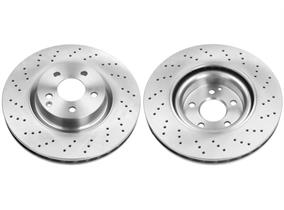 Mercedes S Class (W221) - Front Brake Disc Rotor (Set of 2) Dia 335 mm - BS-8206HC - Optimal