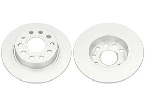 Audi A3 Old (8P1), Skoda Octavia II, III, Yeti (5L), VW Jetta IV - Rear Brake Disc Rotor (Set of 2) Dia 253 mm - BS-8018 - Optimal