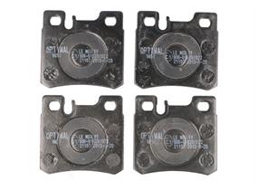 Mercedes W124, C208, W210, S124 Rear Brake Pads Optimal - 9657