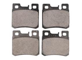 Mercedes W124, C208, W210, S124 Rear Brake Pads Optimal - 9657