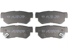 Kia Magentis Spotsage, Hyundai Getz, Santa Fe 1, Sonata 4 Rear - Optimal Brake Pads - 12268